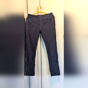 United Colors of Benetton Size 28 Slim Cordorouy Cotton pants Navy Blue